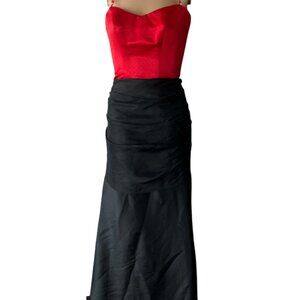 Jovani Stunning Evening Polka-Dot Size 0 Layered Dress